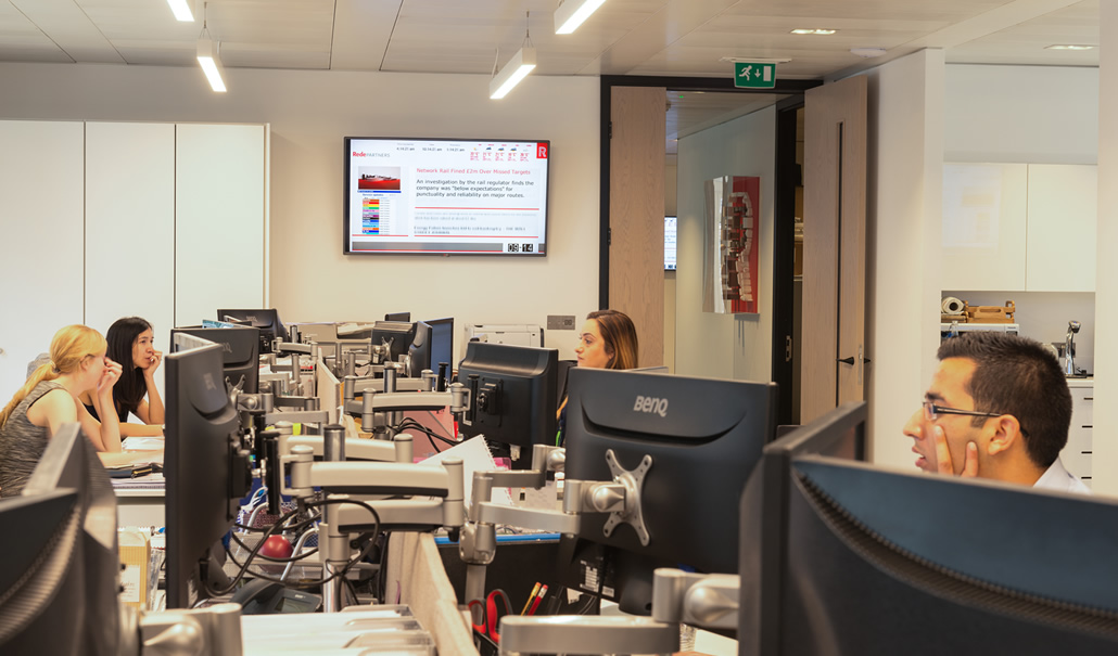 Dispatcher dashboard with live technician map view